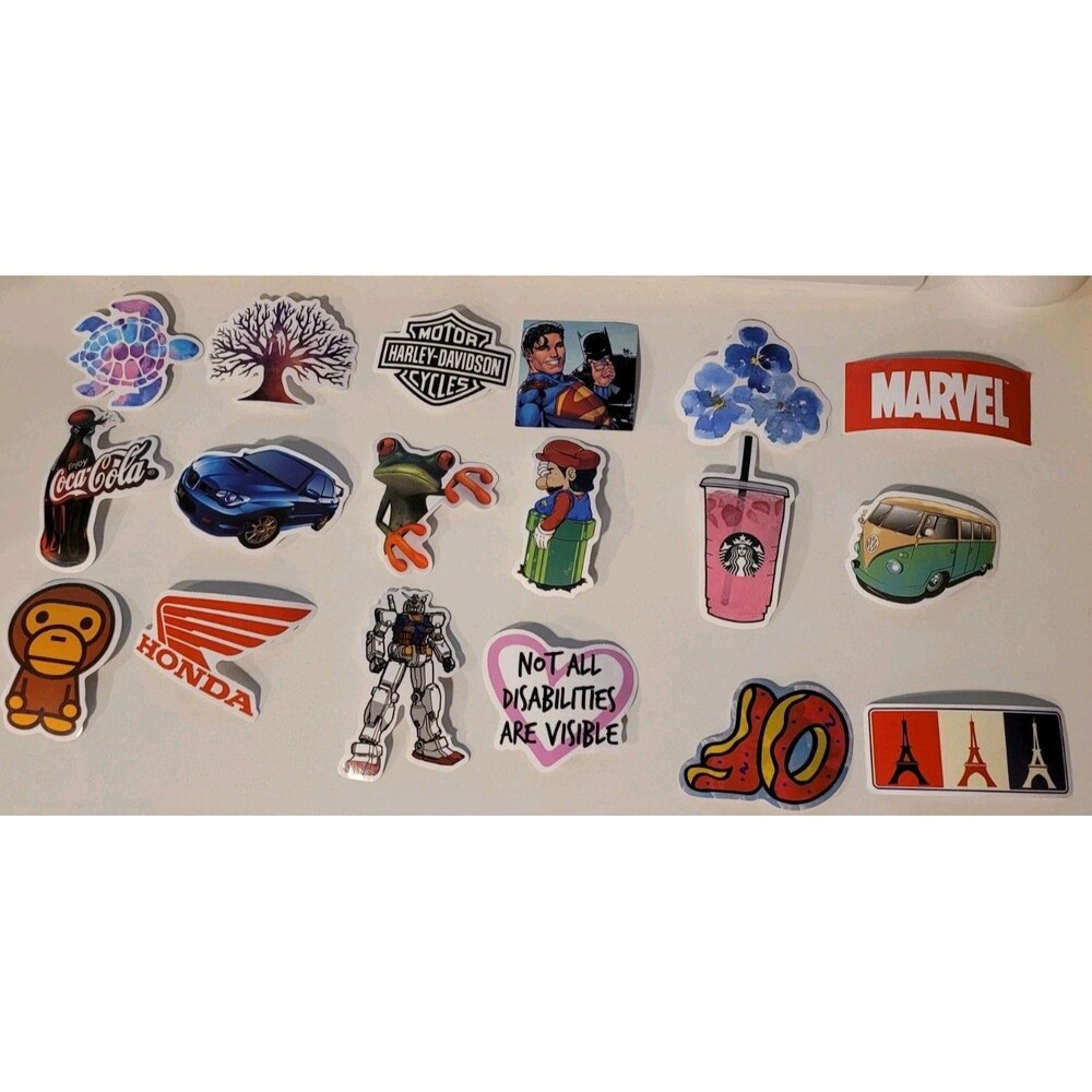 105 Retro Stickers - Picture 2 of 5